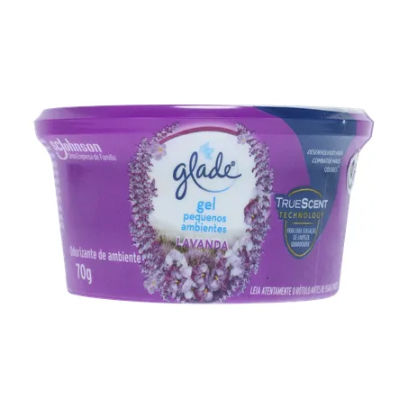 ODORIZADOR GEL GLADE LAVANDA 70G 360-0