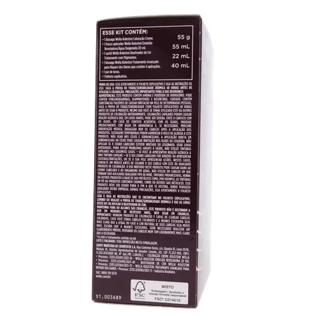 Tintura de Cabelo Koleston Preto 20 Embalagem 1UN 360-10