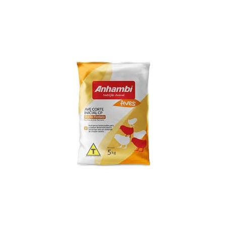 Ração anhambi para aves corte inicial 5kg