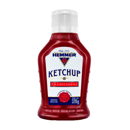 Ketchup Hemmer Tradicional Squeeze 320gr