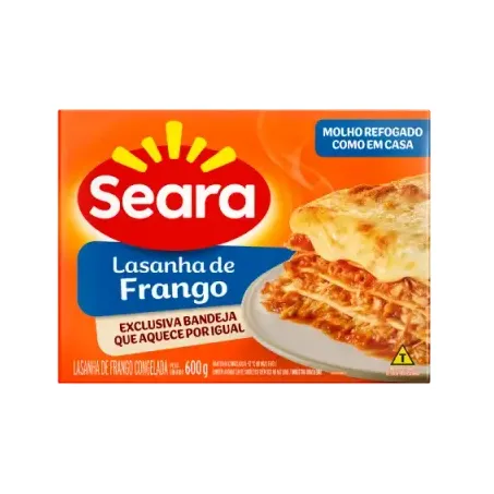 Lasanha Seara 600g Frango
