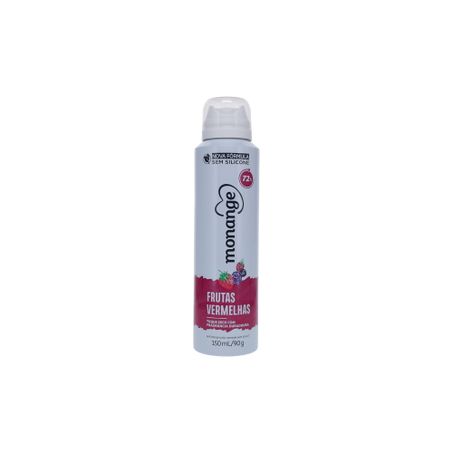 Desodorante Aerossol Monange 90g - Frutas Vermelhas - Feminino