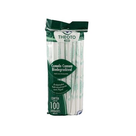 Canudo theoto biodegradavel c100