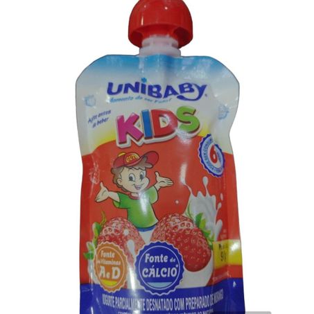 Iogurte Unibaby 90g Pouch Morango