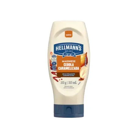 Maionese hellmann's com cebola caramelizada 335g