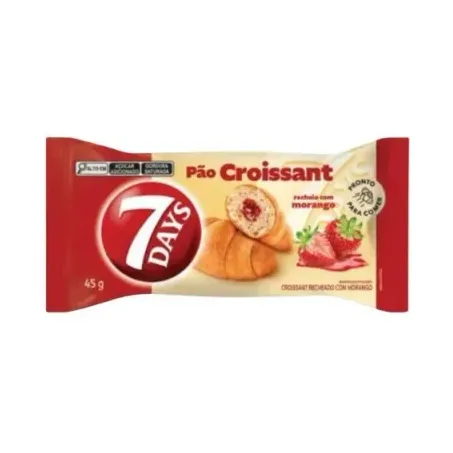 Mini Croassant 7 Days 45g Morango