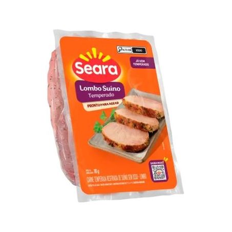 Lombo Suíno Seara temperado Aprox. 2,040Kg a Un