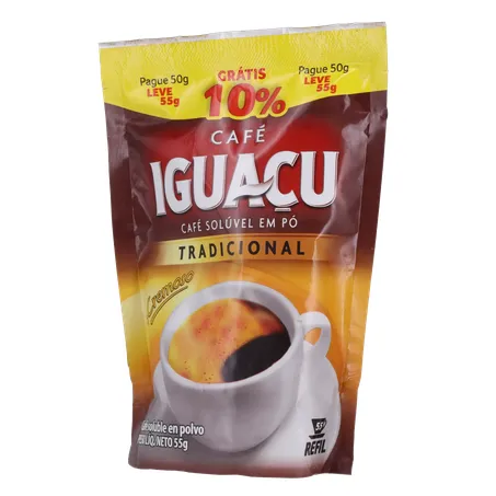 CAFE IGUACU LV55 PG50G SOLUV RF 360-2