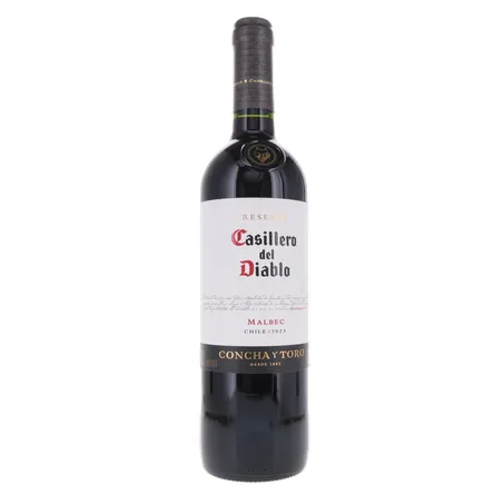 VINHO CHILENO CASILLERO DEL DIABLO TINTO RESERVA MALBEC 750ML 360-35