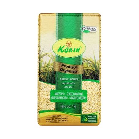 ARROZ KORIN INTEGRAL VAC 1KG