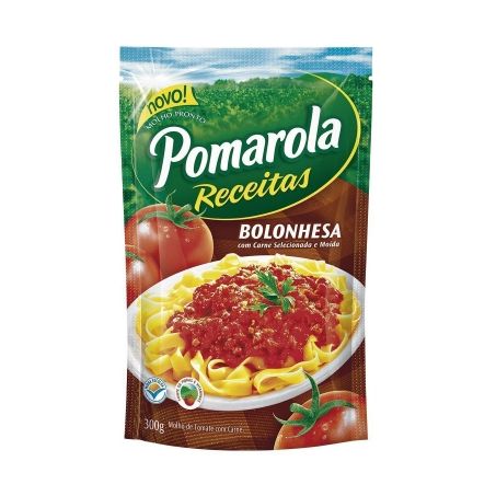 Molho de Tomate Bolonhesa Pomarola Receitas Sachê 300G