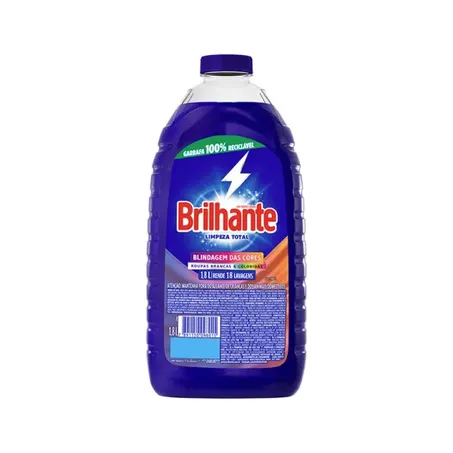 Lava Roupa Liquido Brilhante Limpeza Total 1,8 L 43019