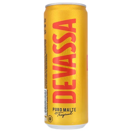 Cerveja Lager Devassa Puro Malte Tropical Lata 350ml 360-22