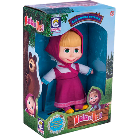 Boneca masha e o urso cotiplás masha 2404