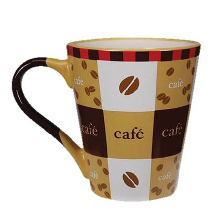 Caneca Yangzi Cerâmica Pilão 300ml 1un