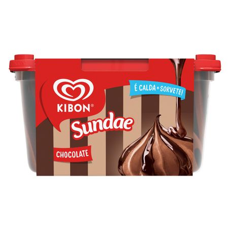 SORVETE SUNDAE CHOCOLATE KIBON