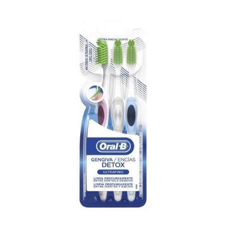Escova dental detox macia oral b c/3