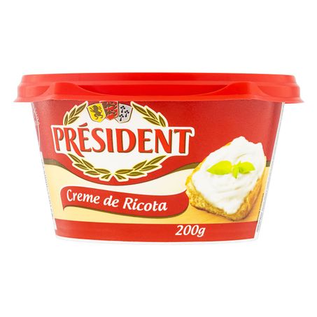 CREME DE QUEIJO RICOTA PRÉSIDENT