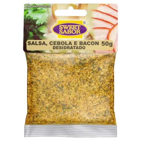 Temp Sweet Sabor 50g Desidratado Salsa/Cebola/Bacon