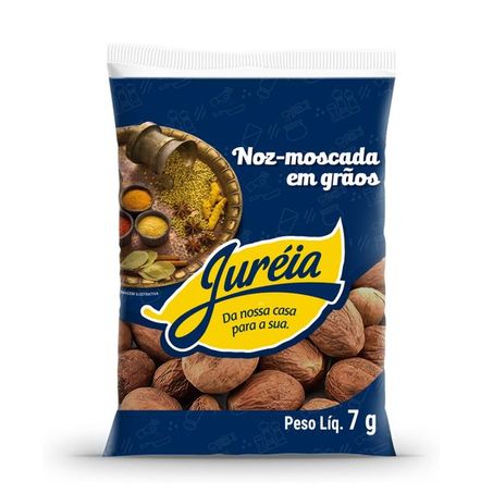 Noz moscada em grãos juréia 7g