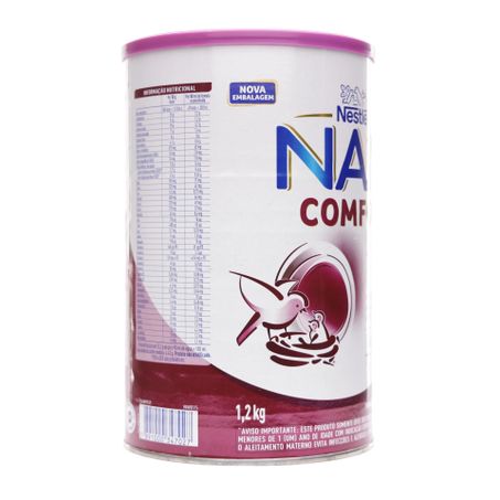 Leite nestle nan comfort 1 0 à 6 meses 1.2kg 360-51