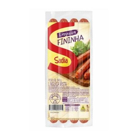 Linguica fininha sadia 215g
