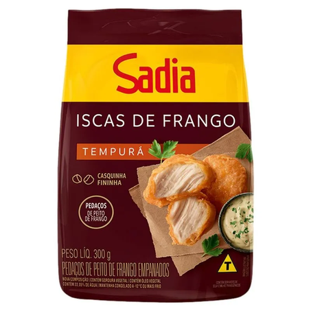 Iscas de Frango Empanadas Sadia 300g