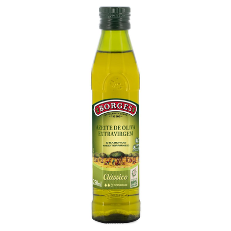 Azeite de Oliva Extravirgem Espanhol Borges 250ml - Vidro