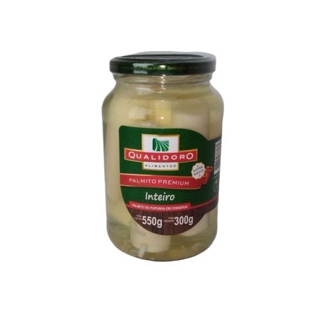 Palmito qualidoro 300gr pupunha inteiro
