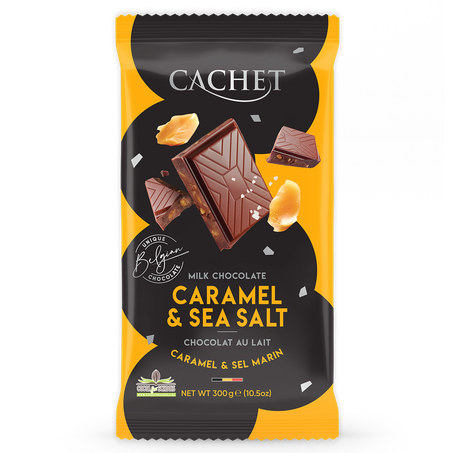 Chocolate Cachet Caramelo e Flor de Sal 300g
