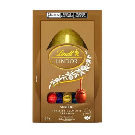 OVO PASCOA SORTIDO LINDOR 137G