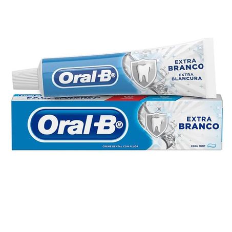 Creme dental oral-b 70g extra branco