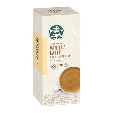 CAFE STARBUCKS 4X21.5G VANILLA LATTE