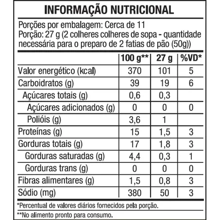 MIX PÃO GRÃOS SEMENTES SEM GLÚTEN 300G - VITAO 360-1
