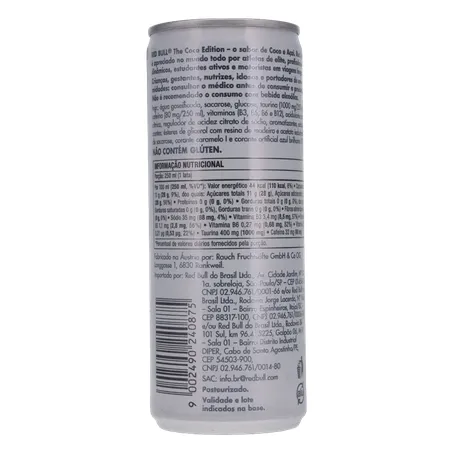 Energético Red Bull Coco e Açaí Lata 250ml 360-16