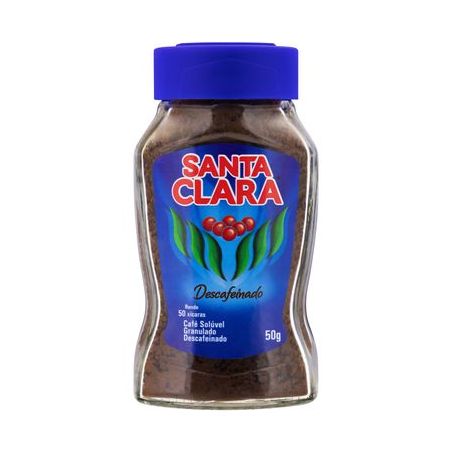 CAFE SOLUVEL SANTA CLARA DESCAF 50G