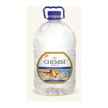Vinagre chemim alcool 5l