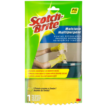 Luva Scotch Brite Multiuso Forrada M
