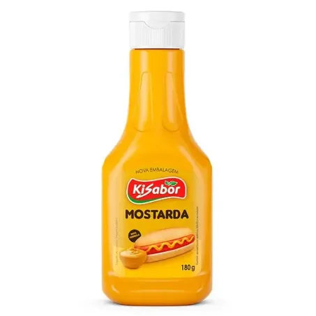 Mostarda Kisabor Embalagem 180G