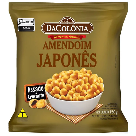 AMENDOIM JAPONÊS DA COLÔNIA 150G
