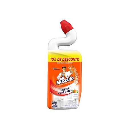 LIMP MR MUSCULO 500ML SUPER CLORO GT50ML