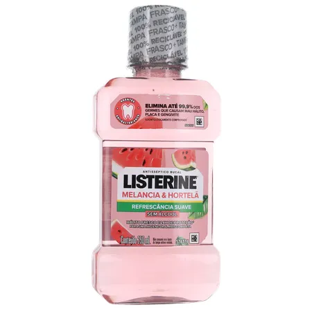 Antisséptico Bucal Listerine melancia e hortelã 250ml 360-35