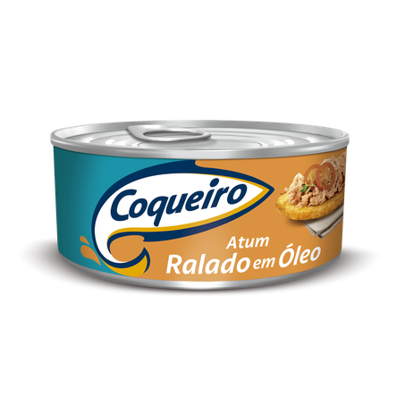 Atum Coqueiro Ralado em Óleo Lata 120gr