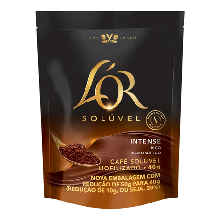 Cafe lor sache 40g soluvel intense