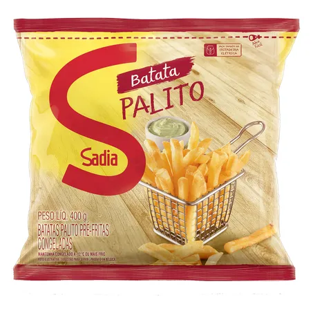 Batata sad palito 400g pre frita batppm