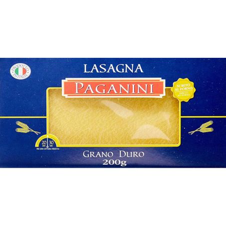 MACARRÃO LASANHA PAGANINI 200G
