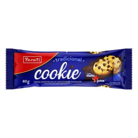 Biscoito cookie baunilha com gotas de chocolate parati