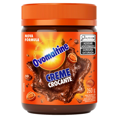 Creme Ovomaltine 260g - Crocante - Pote
