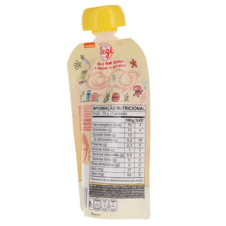 Iogurte Bob Esponja Vitamina De Frutas e Cereais 100g 360-22