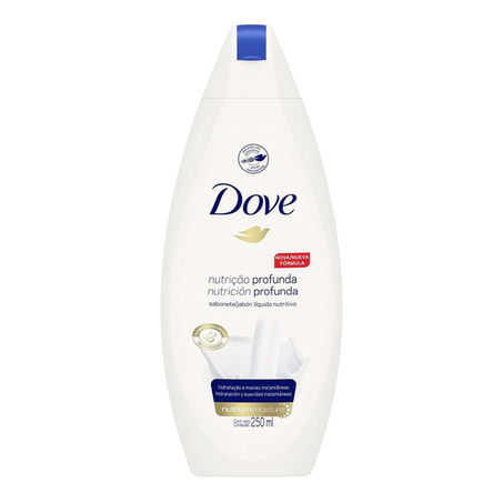 Sabonete Líquido Dove Nutrição Profunda Squeeze 250ml